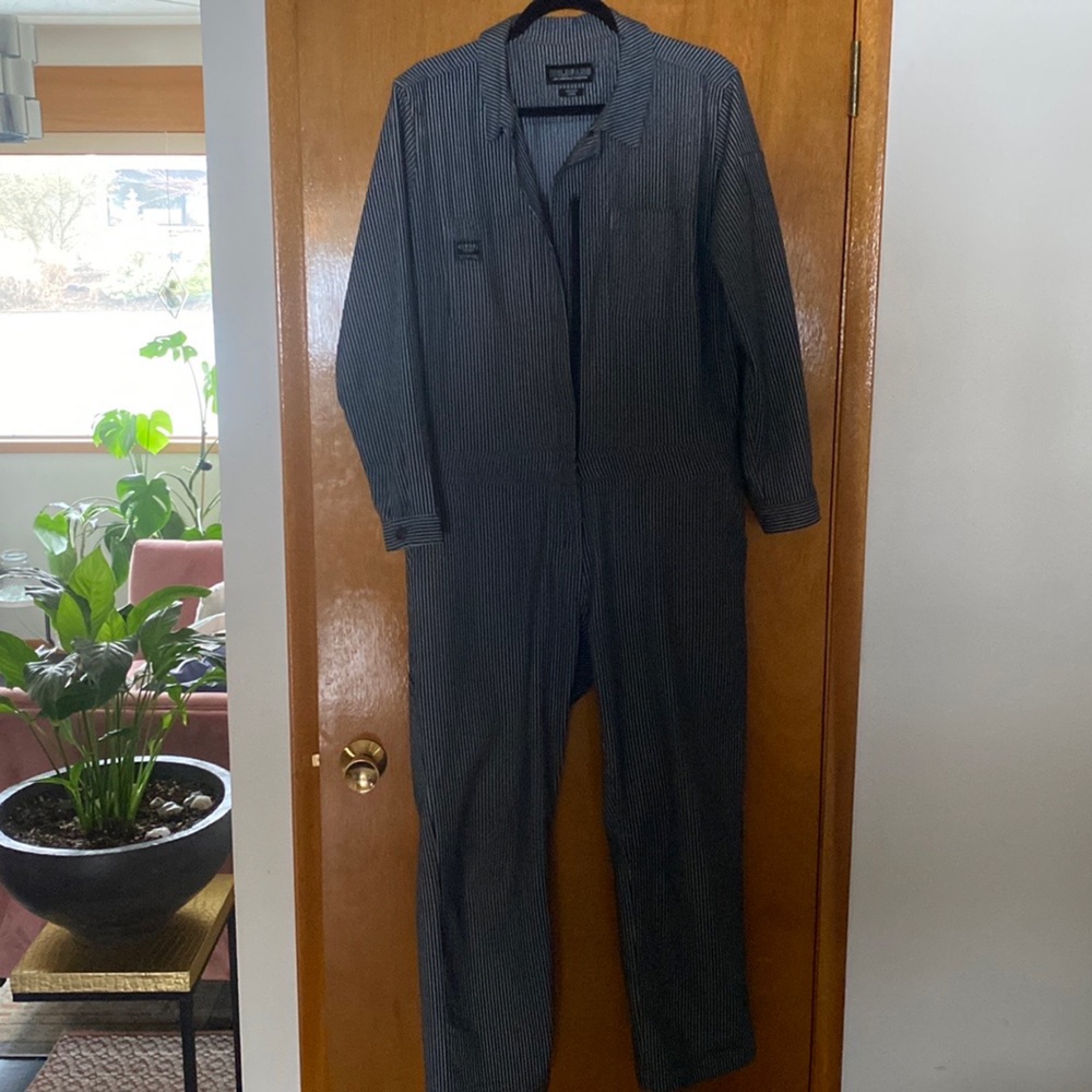 Wildfang Coverall Railroad Stripes LARGE